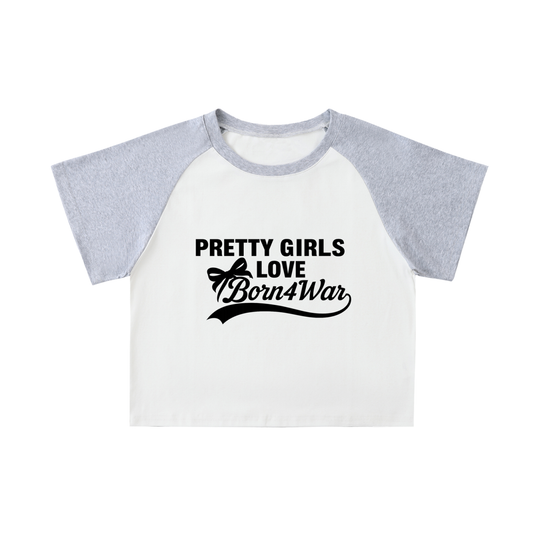 “Love B4W” Crop Top
